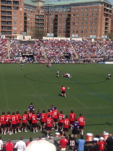 A Capacity Plus Crowd at Homewood for Lacrosse's Greatest Rivalry