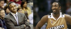 Avery Johnson and Gilbert Arenas